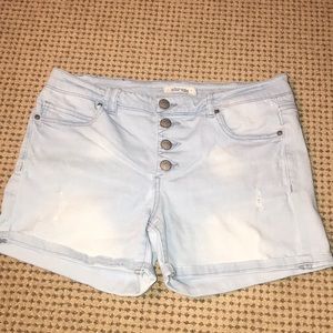 Stretchy Jean shorts